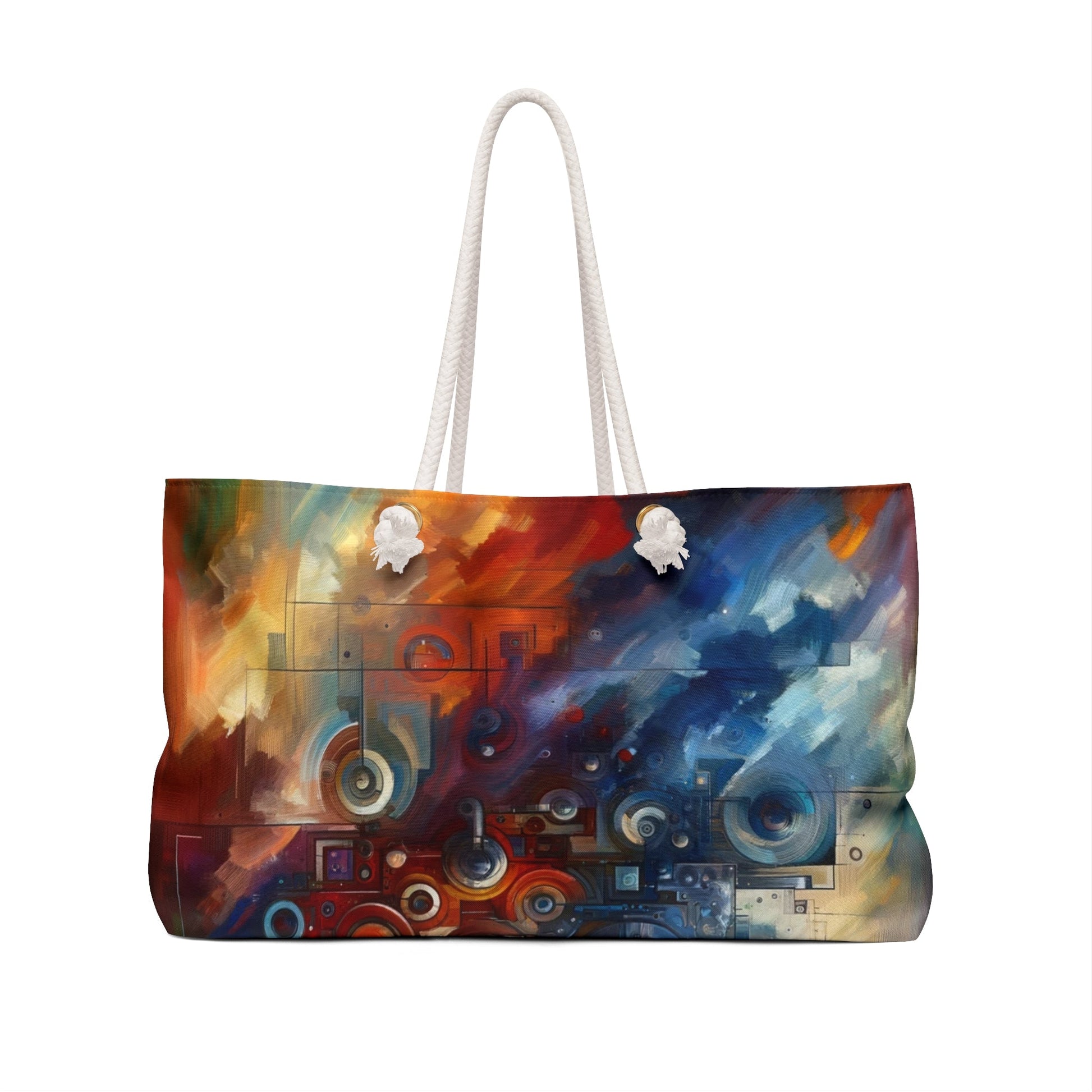 Tech Gratitude Fusion Weekender Bag - ATUH.ART