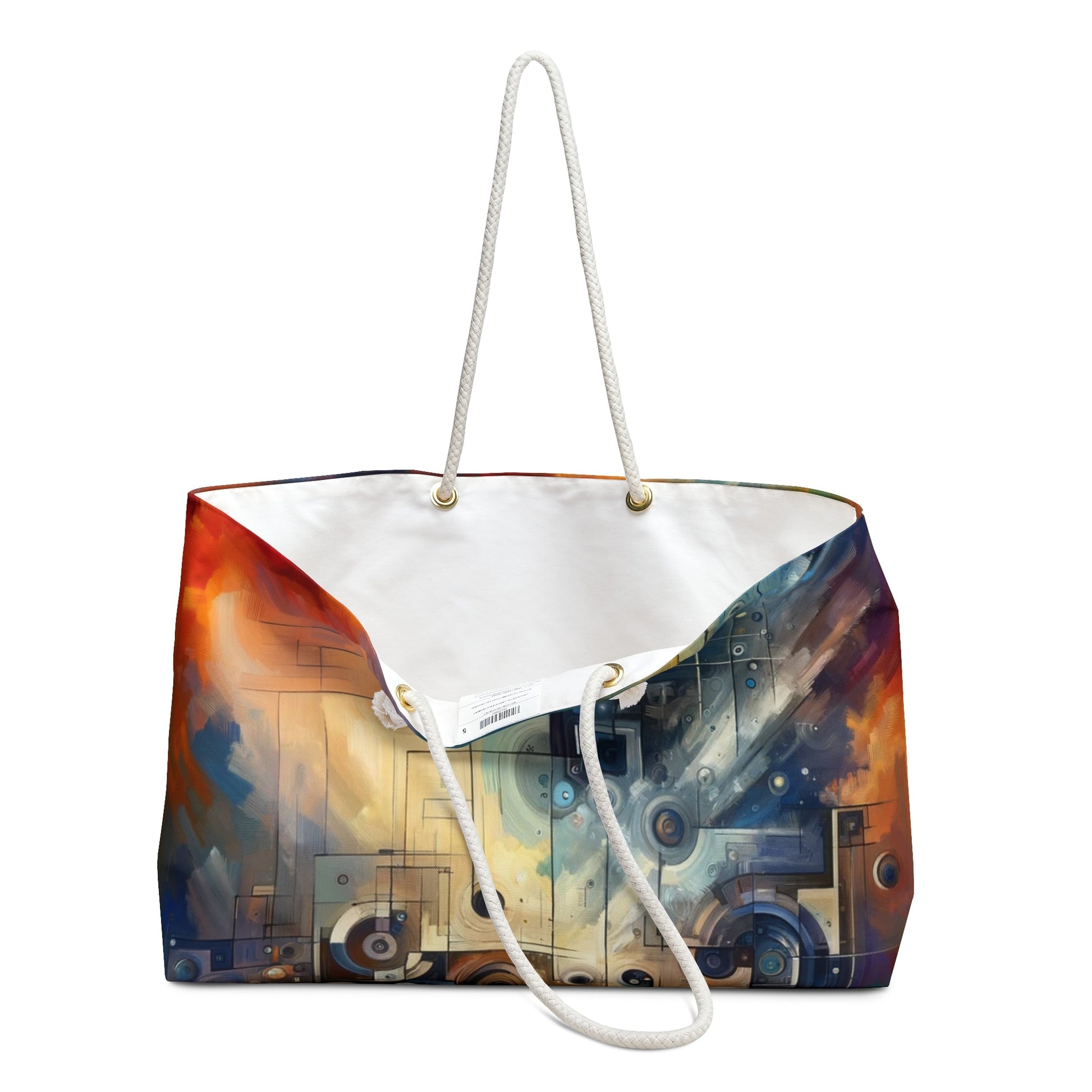 Tech Gratitude Fusion Weekender Bag - ATUH.ART