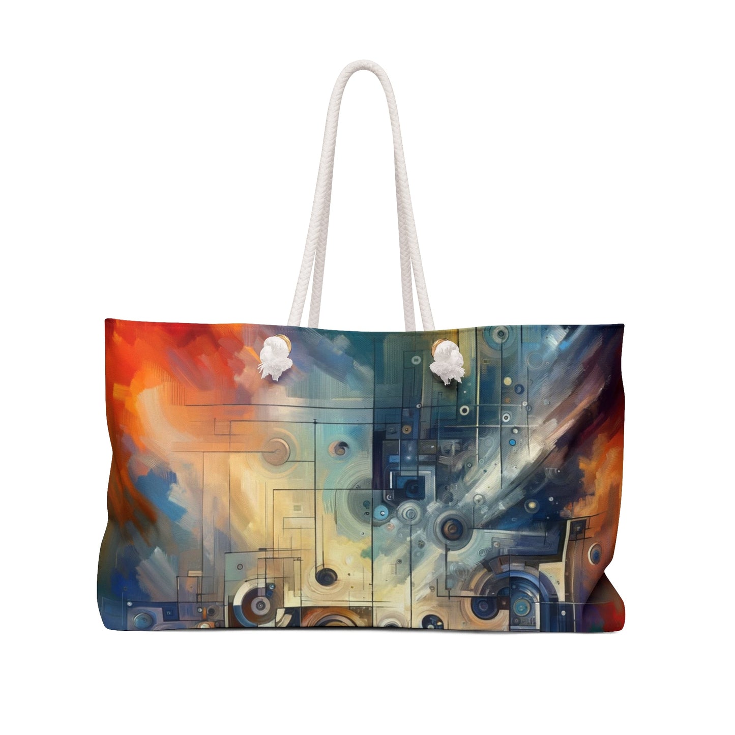 Tech Gratitude Fusion Weekender Bag - ATUH.ART