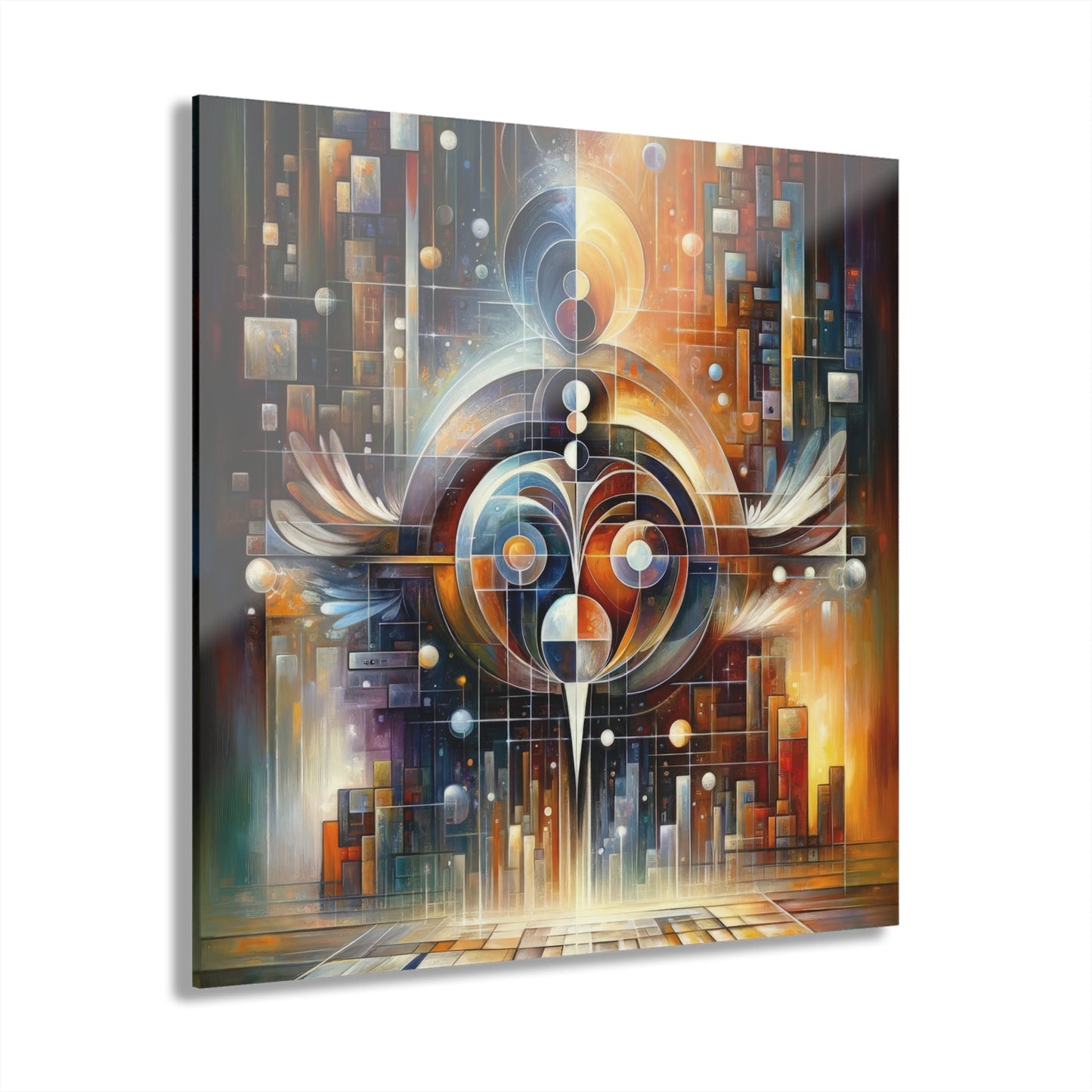 Tech Spirit Balance Acrylic Prints (French Cleat Hanging) - ATUH.ART