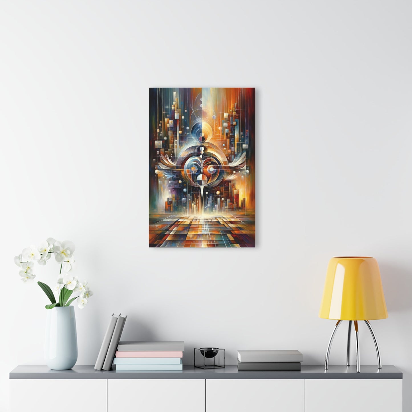 Tech Spirit Balance Acrylic Prints (French Cleat Hanging) - ATUH.ART