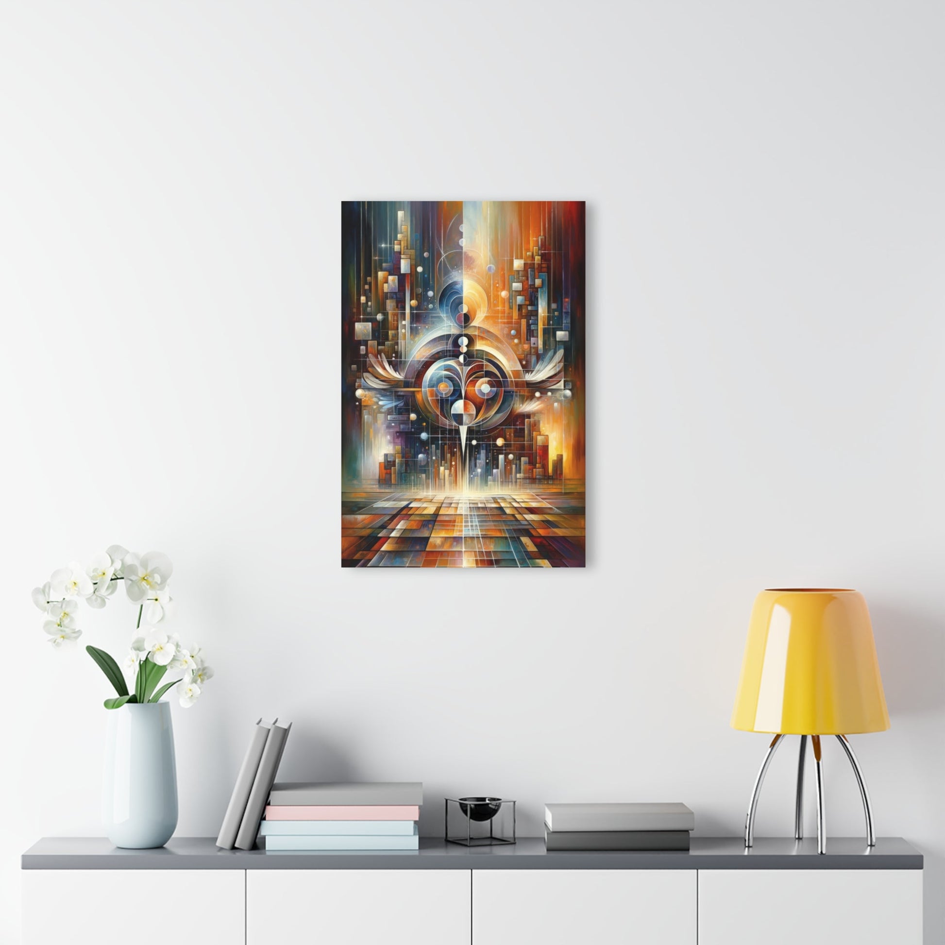 Tech Spirit Balance Acrylic Prints (French Cleat Hanging) - ATUH.ART