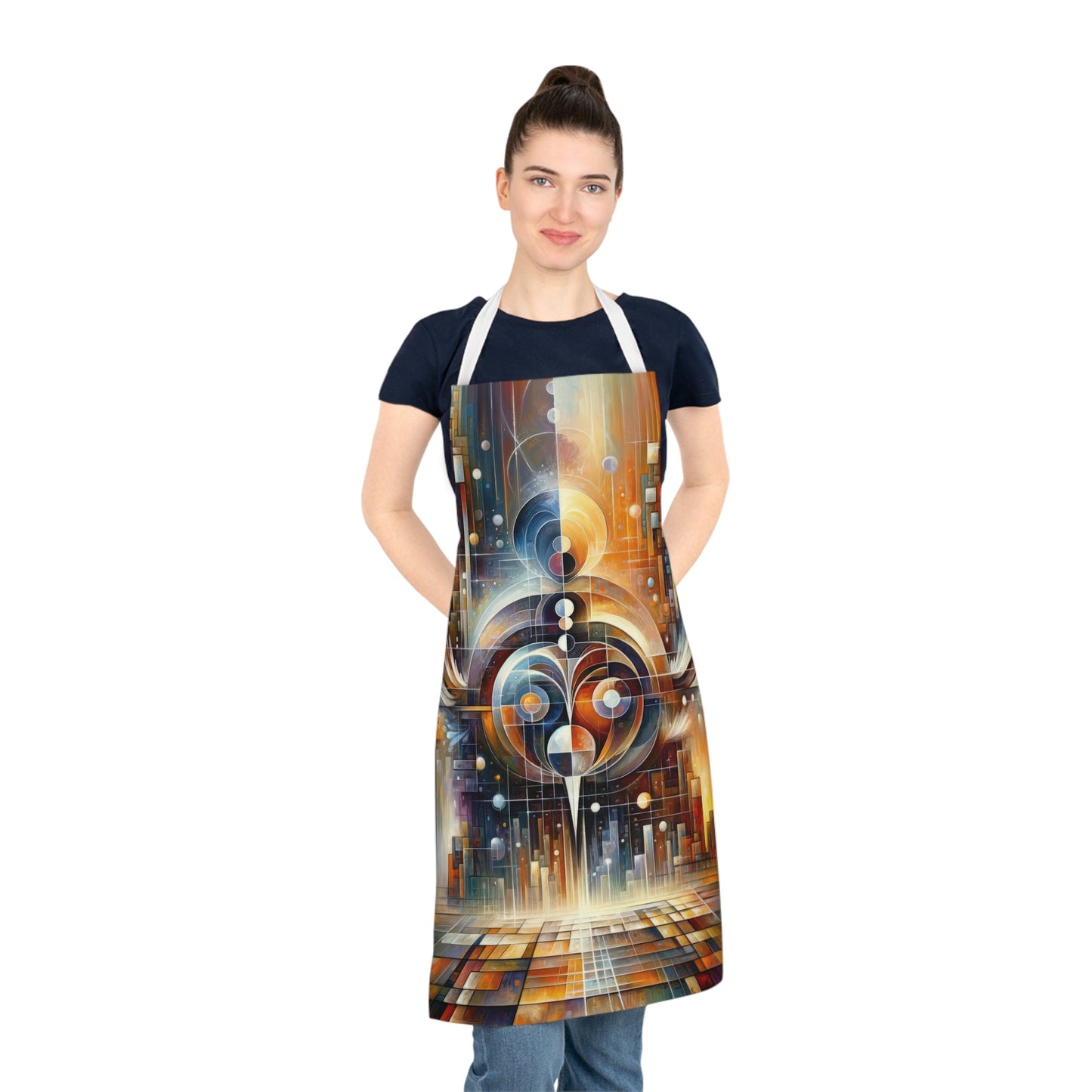 Tech Spirit Balance Adult Apron (AOP) - ATUH.ART