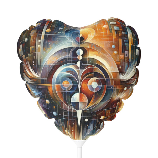Tech Spirit Balance Balloon (Round and Heart-shaped), 11" - ATUH.ART