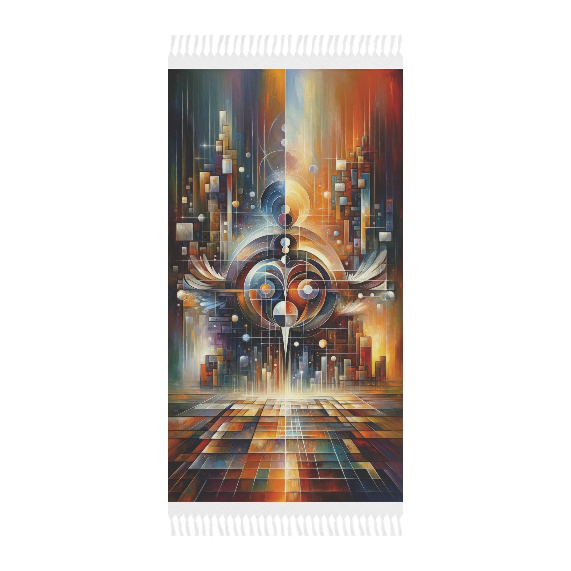 Tech Spirit Balance Boho Beach Cloth - ATUH.ART