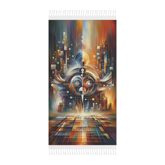 Tech Spirit Balance Boho Beach Cloth - ATUH.ART