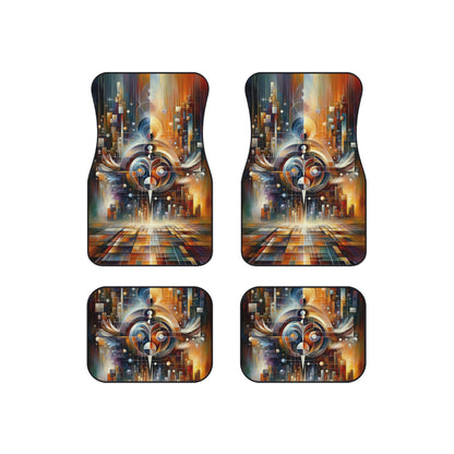 Tech Spirit Balance Car Mats (Set of 4) - ATUH.ART