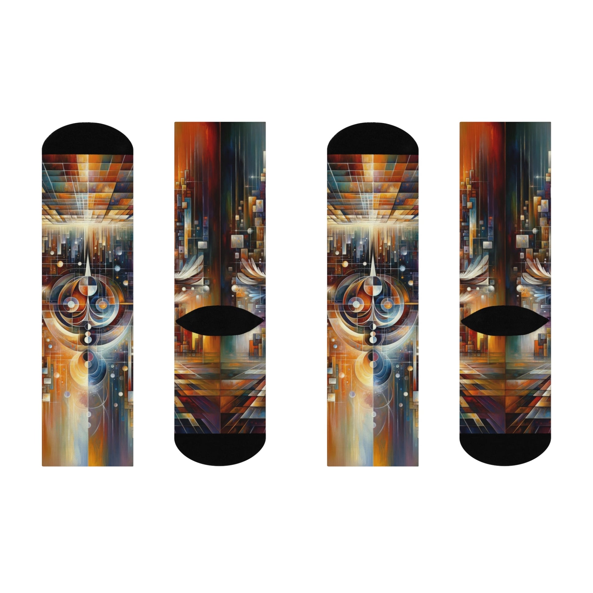 Tech Spirit Balance Cushioned Crew Socks - ATUH.ART