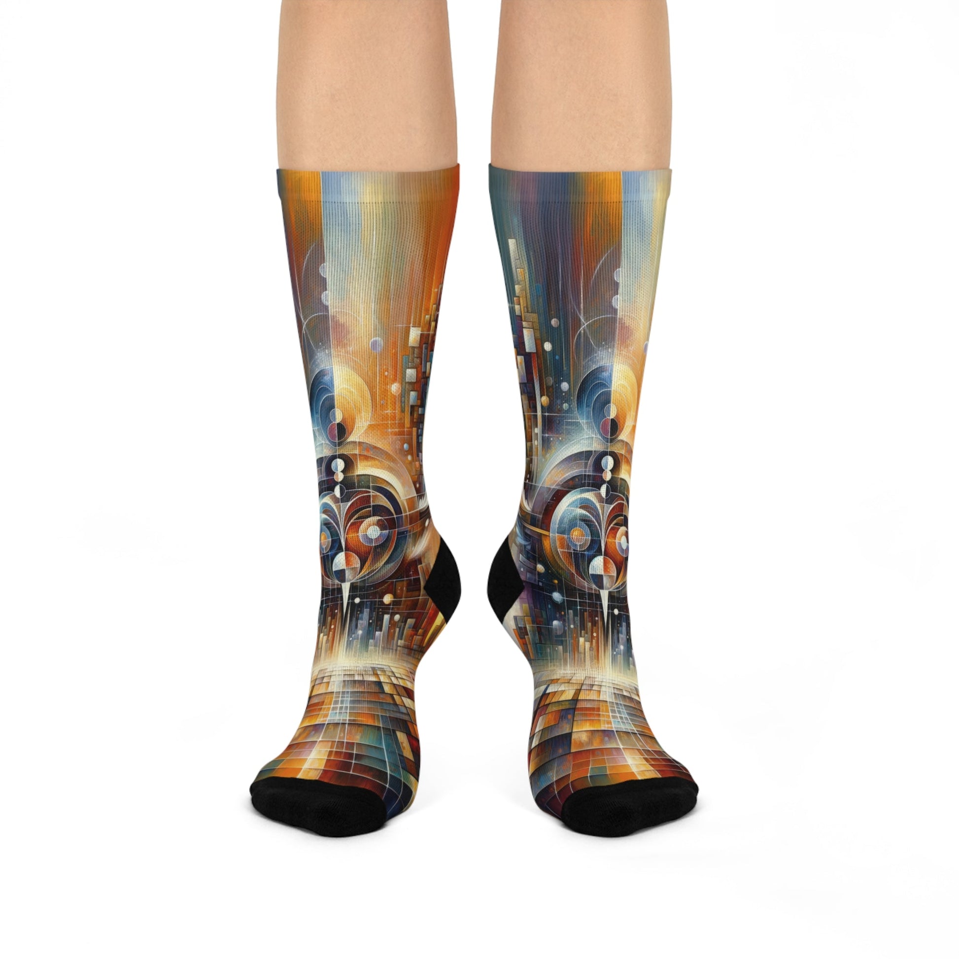 Tech Spirit Balance Cushioned Crew Socks - ATUH.ART