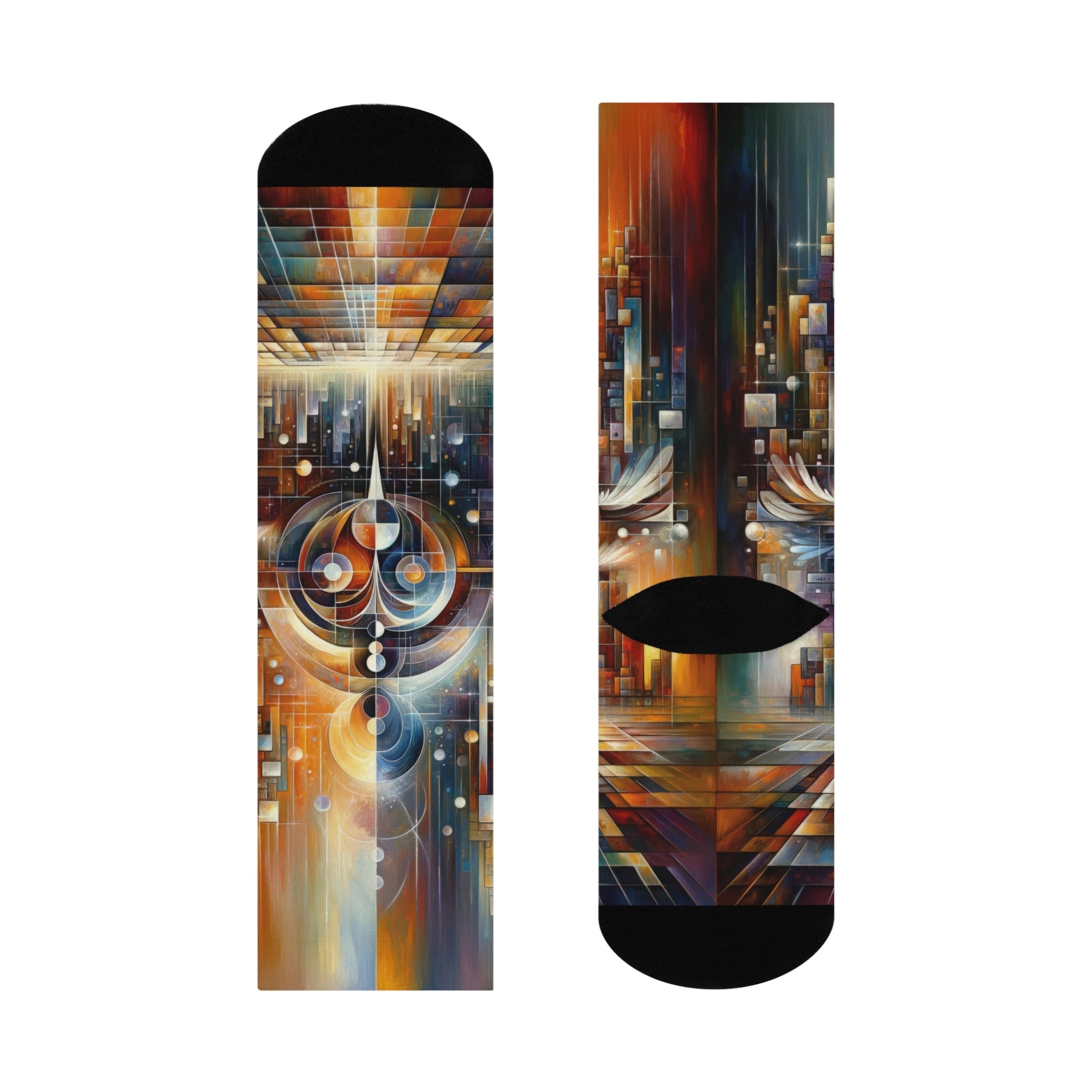 Tech Spirit Balance Cushioned Crew Socks - ATUH.ART