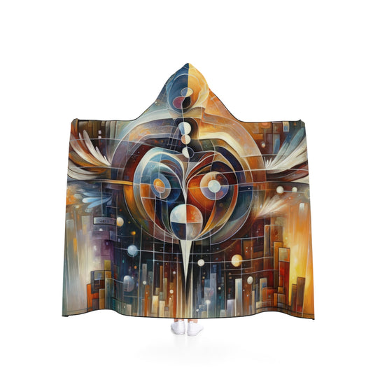 Tech Spirit Balance Hooded Blanket - ATUH.ART