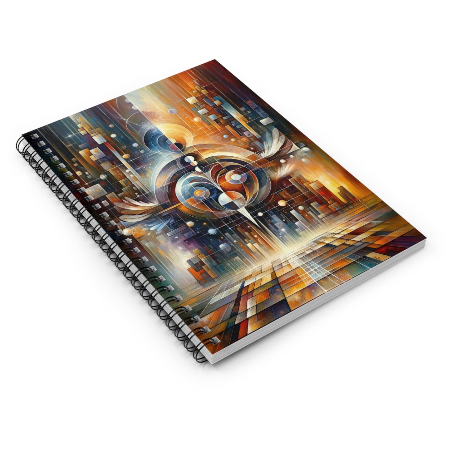 Tech Spirit Balance Spiral Notebook - Ruled Line - ATUH.ART