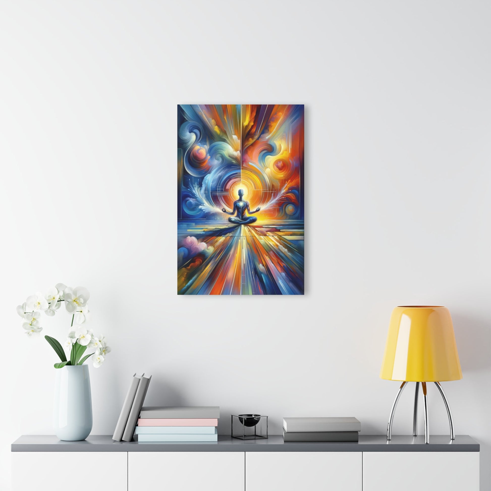 Techno Spiritual Synthesis Acrylic Prints (French Cleat Hanging) - ATUH.ART