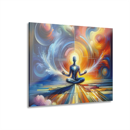 Techno Spiritual Synthesis Acrylic Prints (French Cleat Hanging) - ATUH.ART