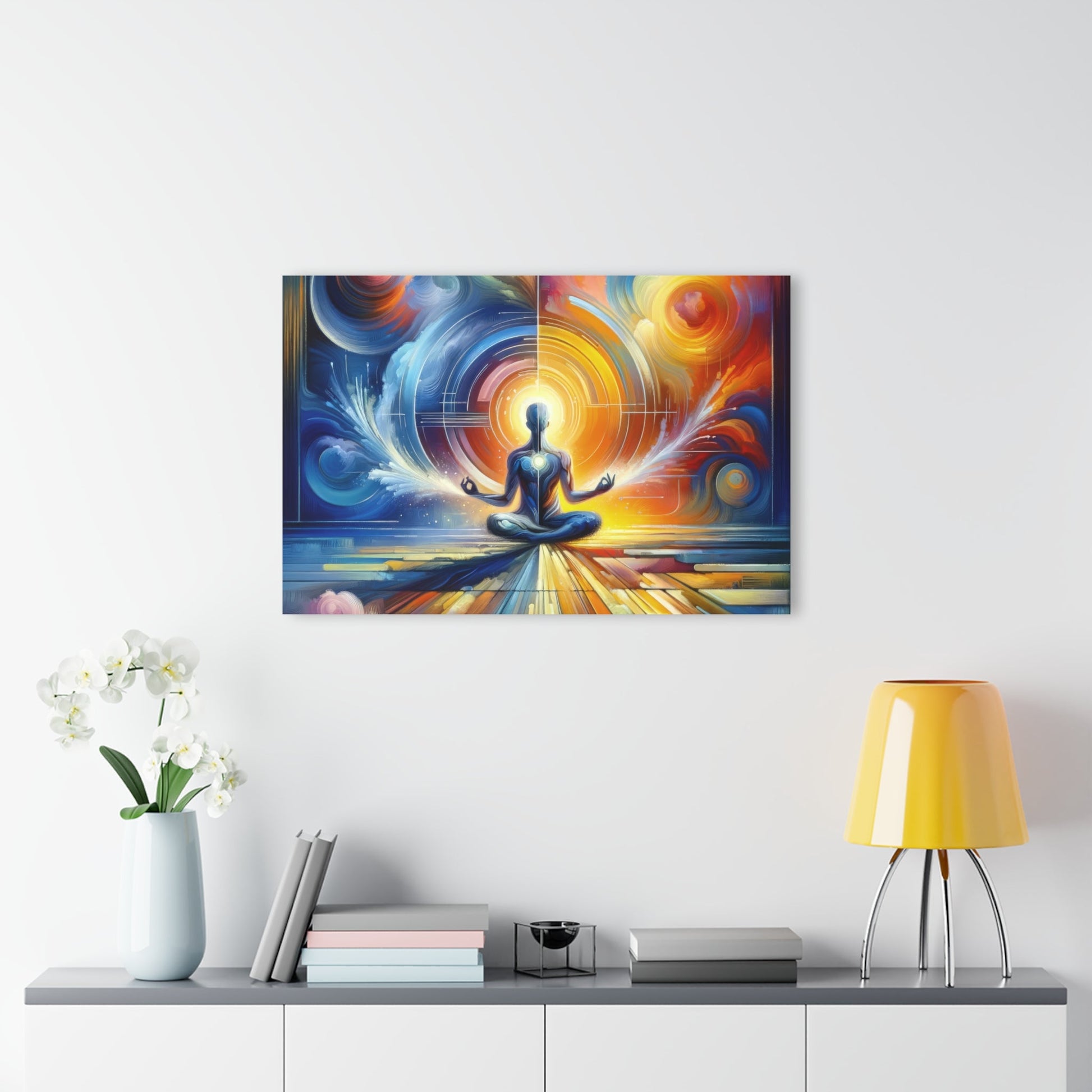 Techno Spiritual Synthesis Acrylic Prints (French Cleat Hanging) - ATUH.ART
