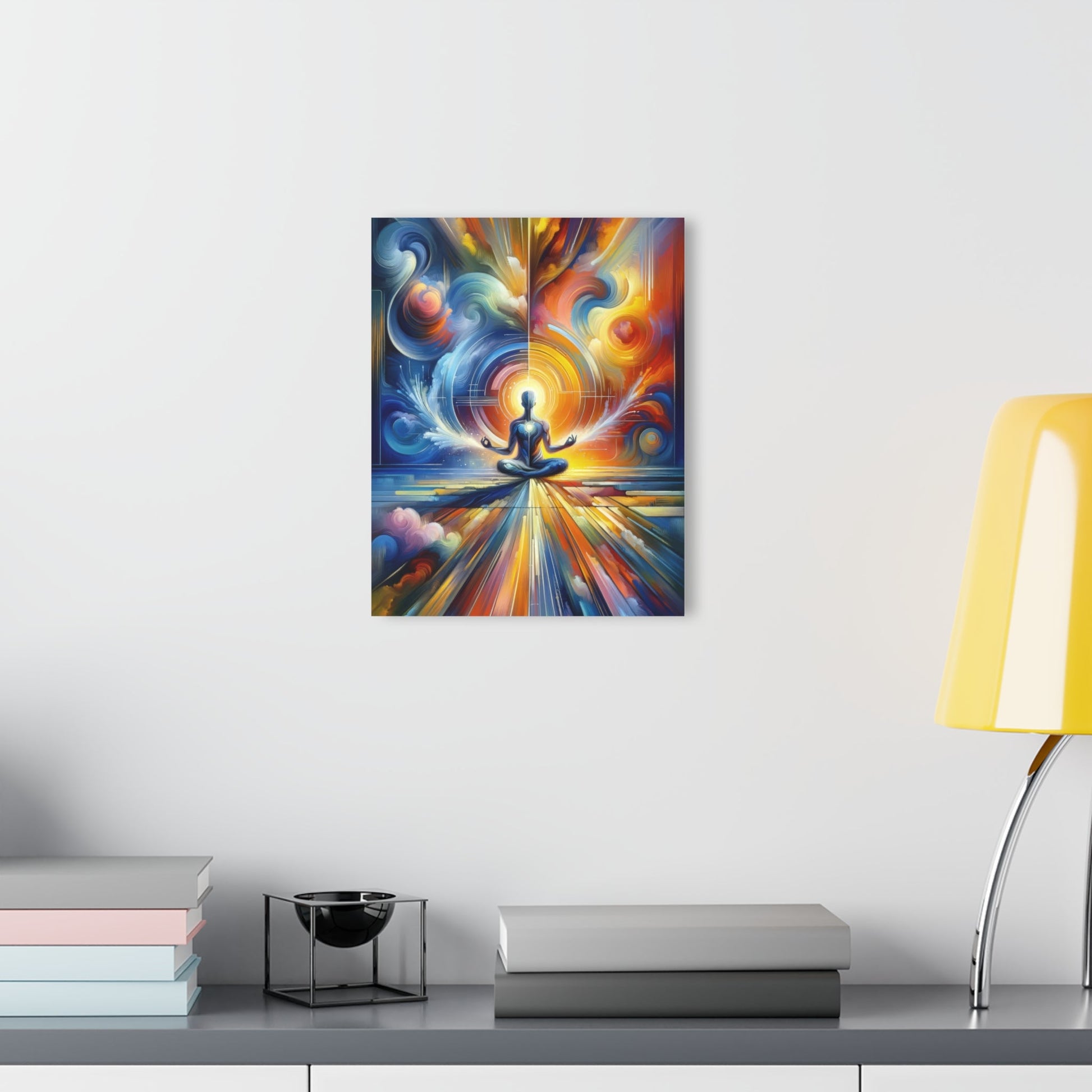 Techno Spiritual Synthesis Acrylic Prints (French Cleat Hanging) - ATUH.ART