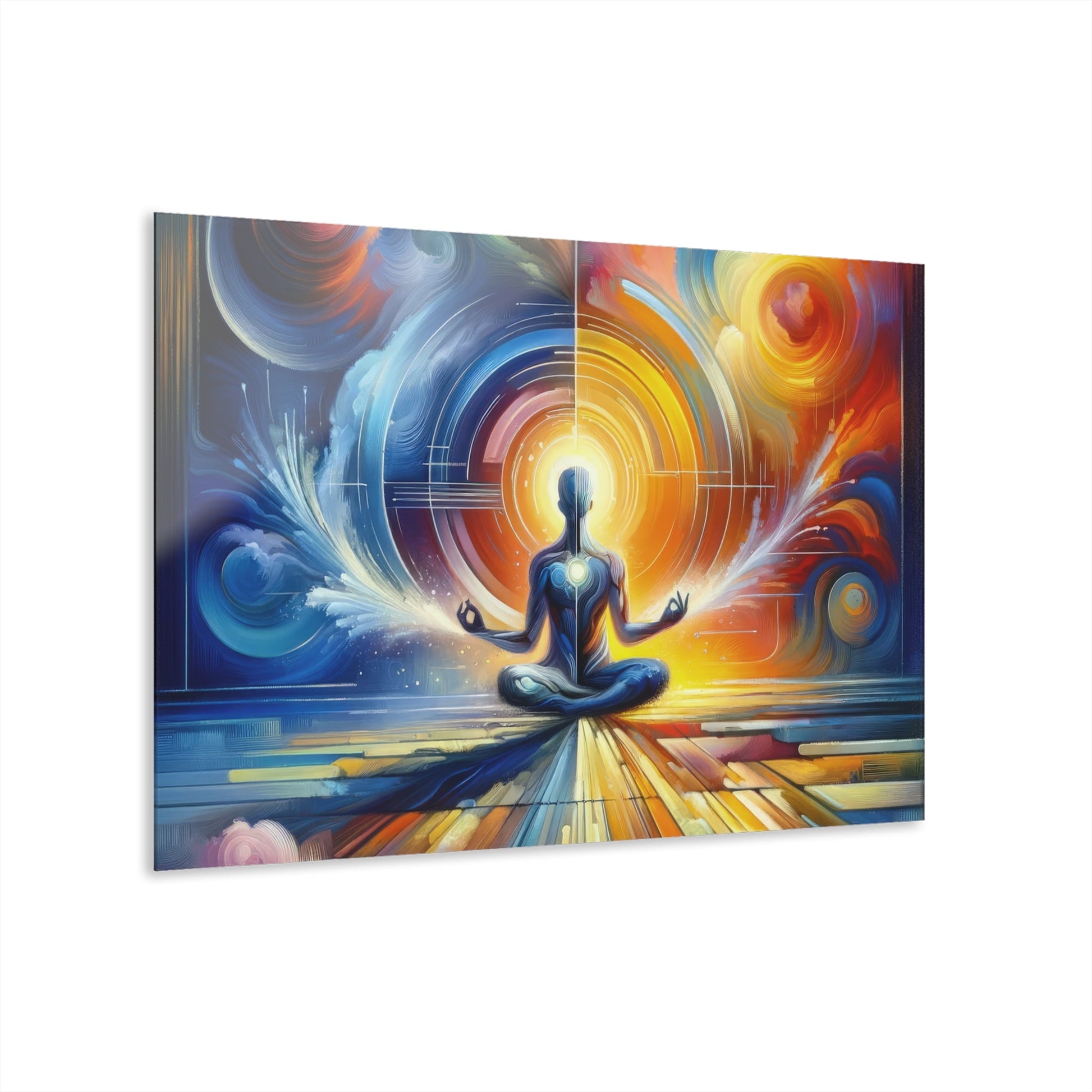 Techno Spiritual Synthesis Acrylic Prints (French Cleat Hanging) - ATUH.ART