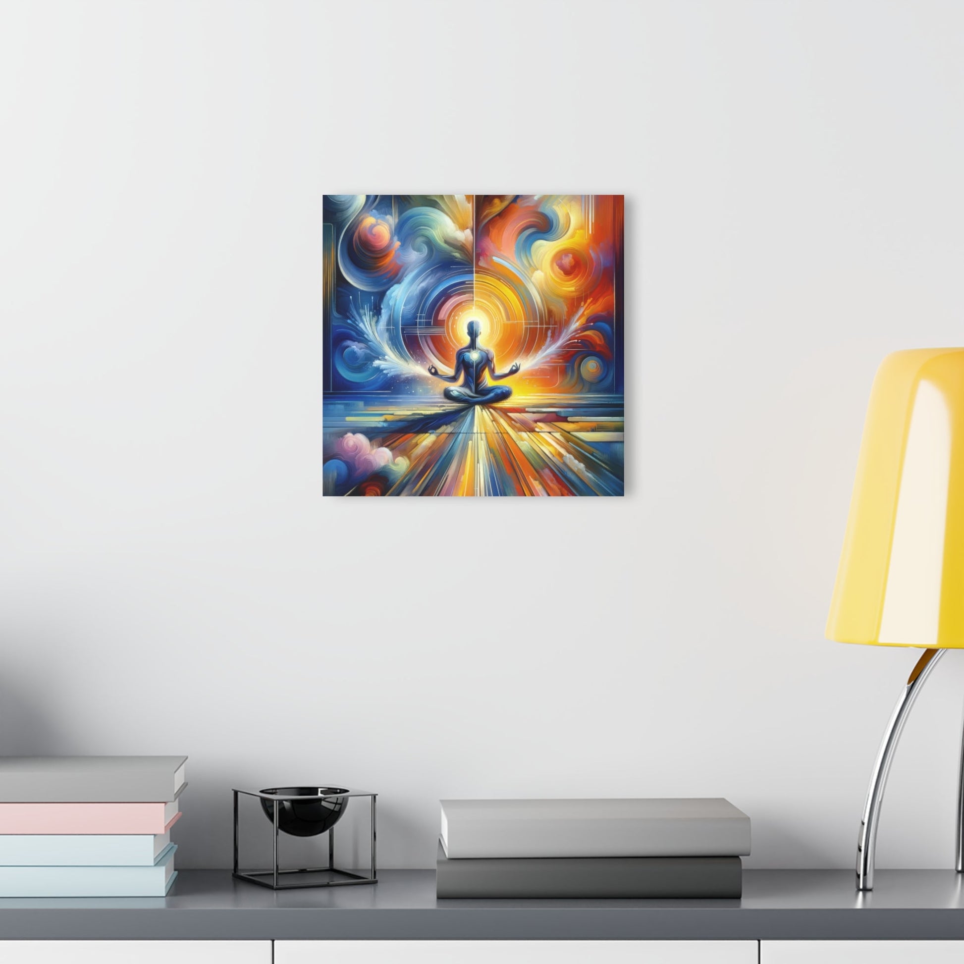Techno Spiritual Synthesis Acrylic Prints (French Cleat Hanging) - ATUH.ART