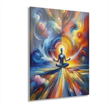 Techno Spiritual Synthesis Acrylic Prints (French Cleat Hanging) - ATUH.ART