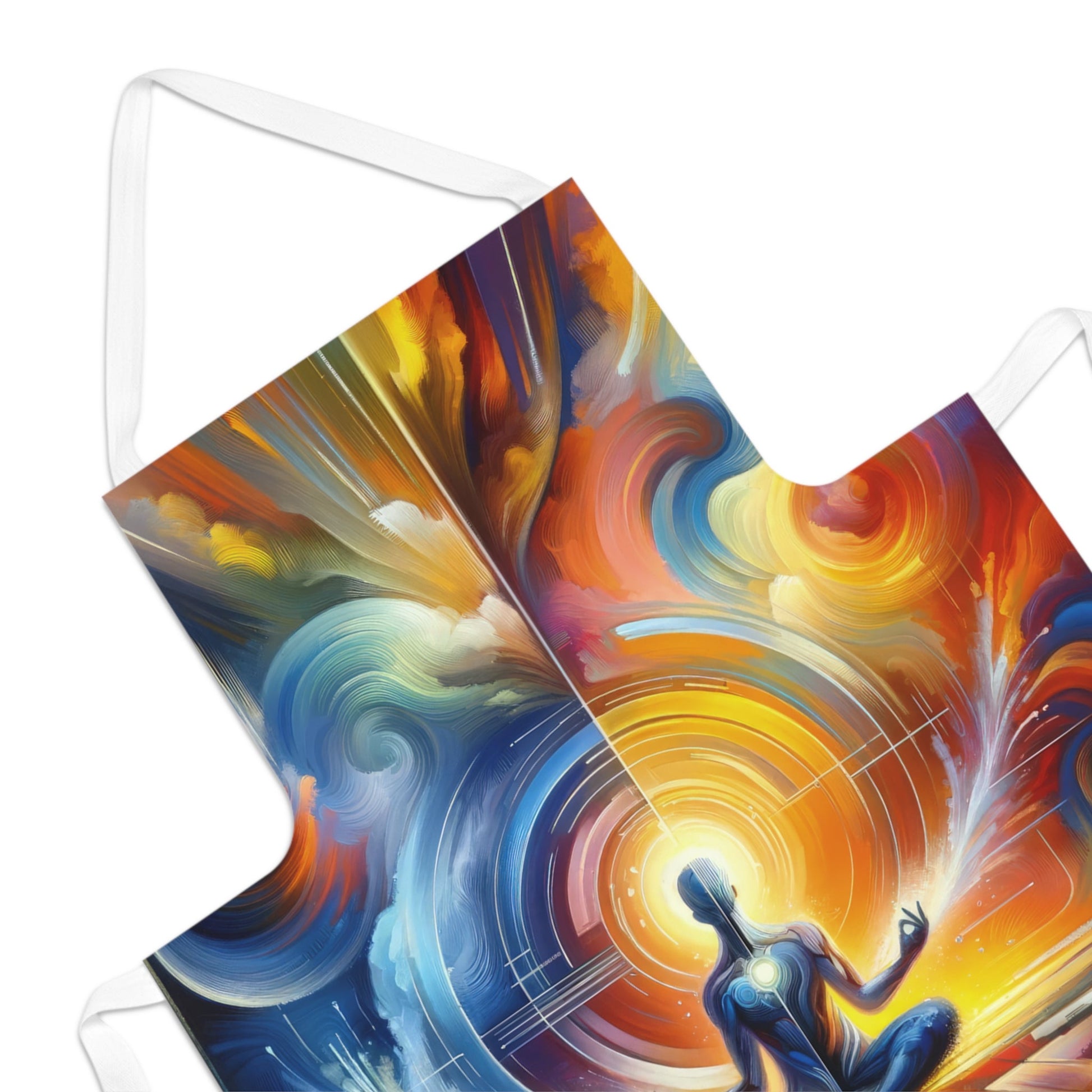Techno Spiritual Synthesis Adult Apron (AOP) - ATUH.ART