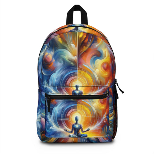 Techno Spiritual Synthesis Backpack - ATUH.ART