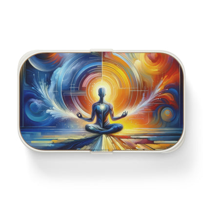 Techno Spiritual Synthesis Bento Lunch Box - ATUH.ART