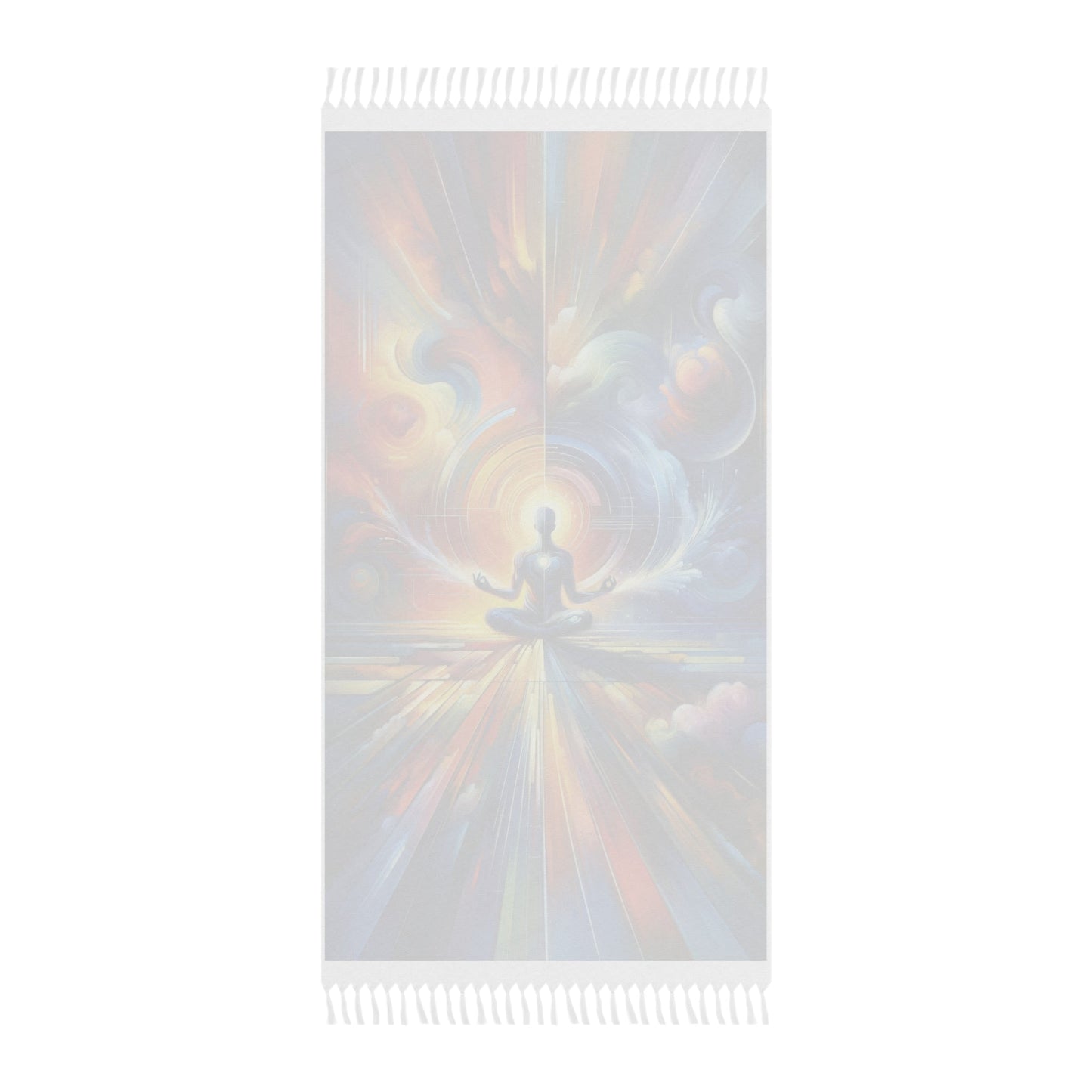 Techno Spiritual Synthesis Boho Beach Cloth - ATUH.ART