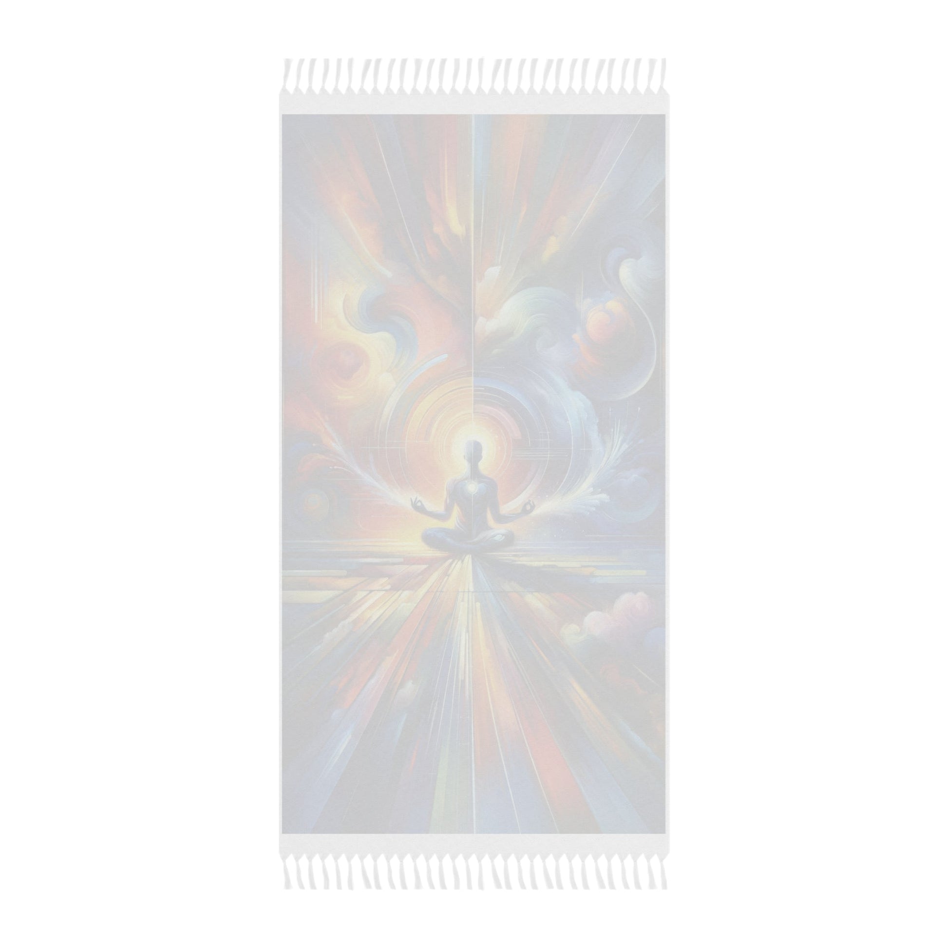 Techno Spiritual Synthesis Boho Beach Cloth - ATUH.ART