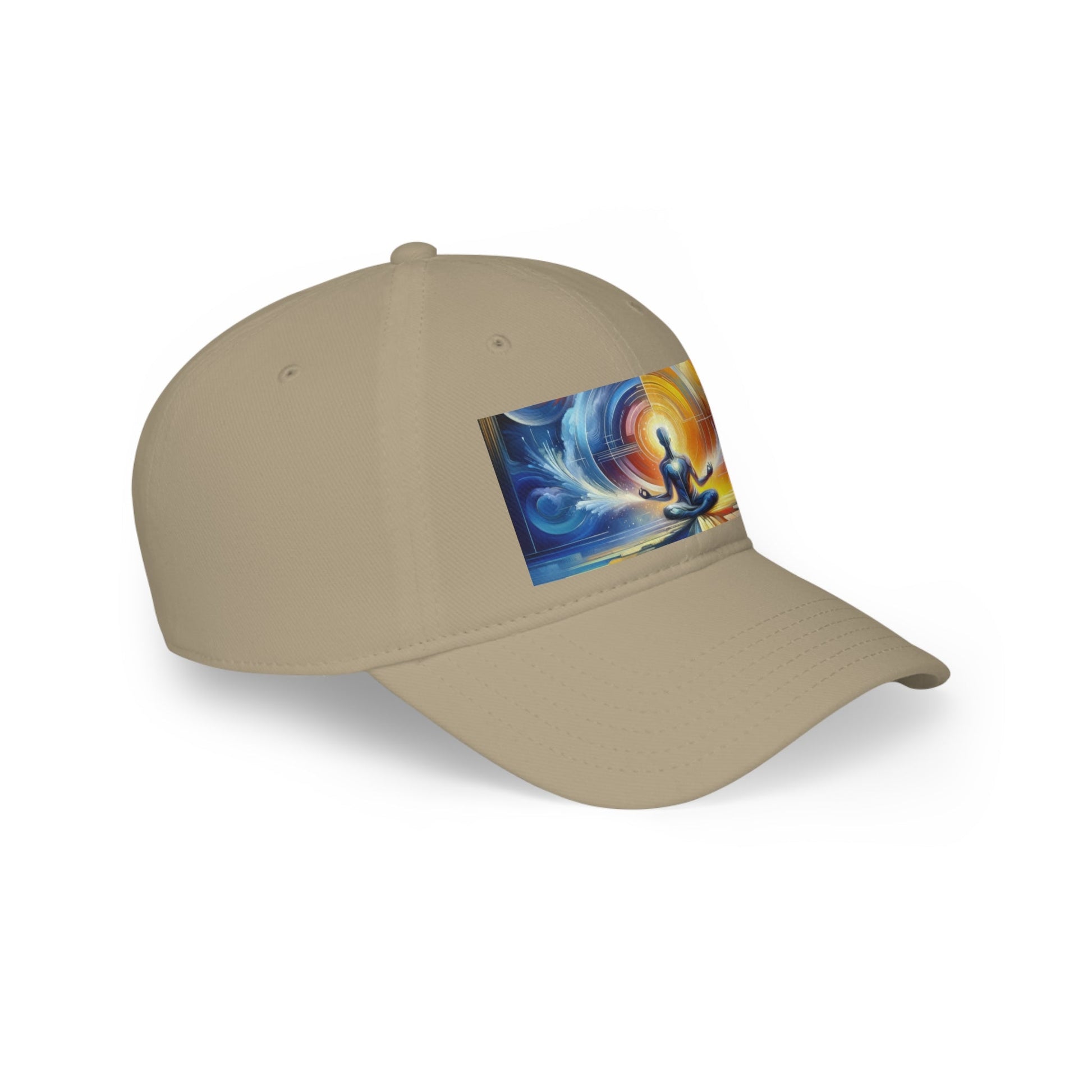 Techno Spiritual Synthesis Low Profile Baseball Cap - ATUH.ART