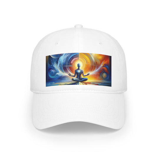 Techno Spiritual Synthesis Low Profile Baseball Cap - ATUH.ART