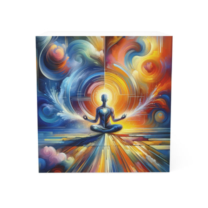Techno Spiritual Synthesis Note Cube - ATUH.ART