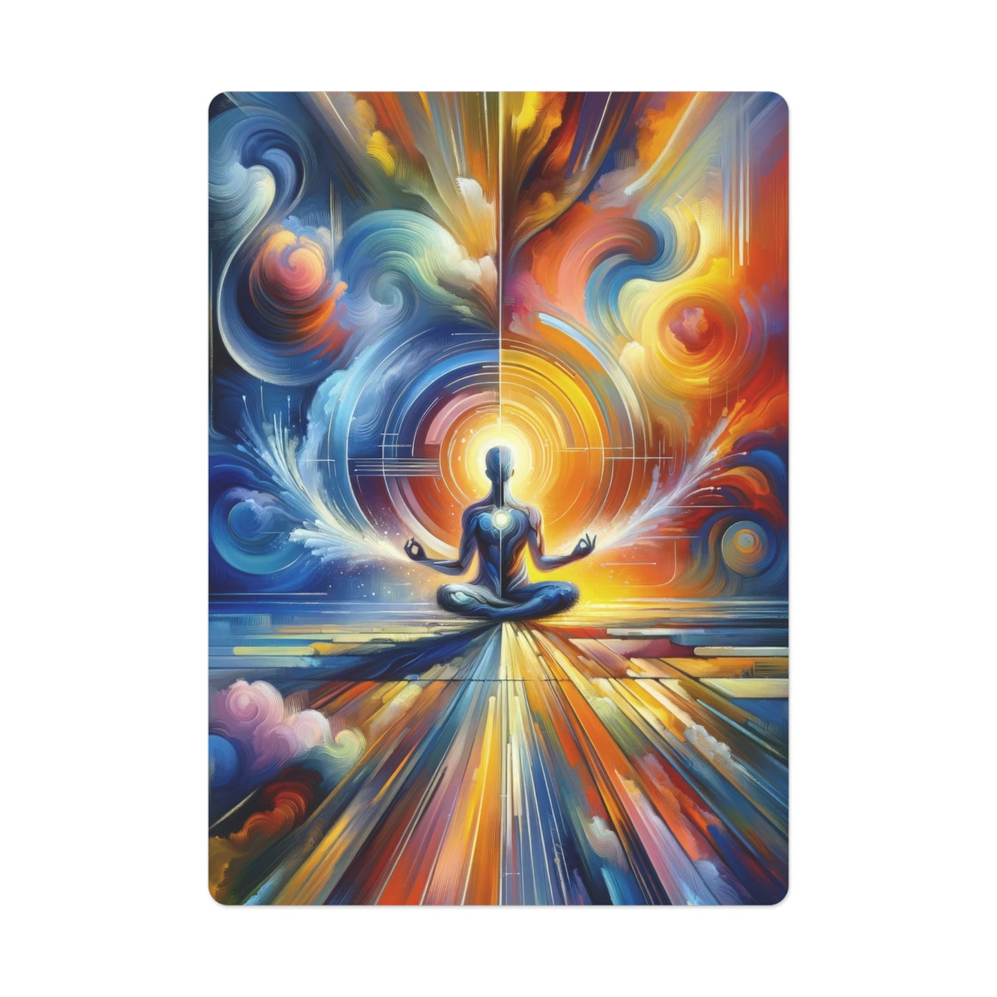 Techno Spiritual Synthesis Poker Cards - ATUH.ART