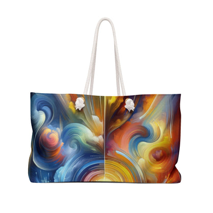 Techno Spiritual Synthesis Weekender Bag - ATUH.ART