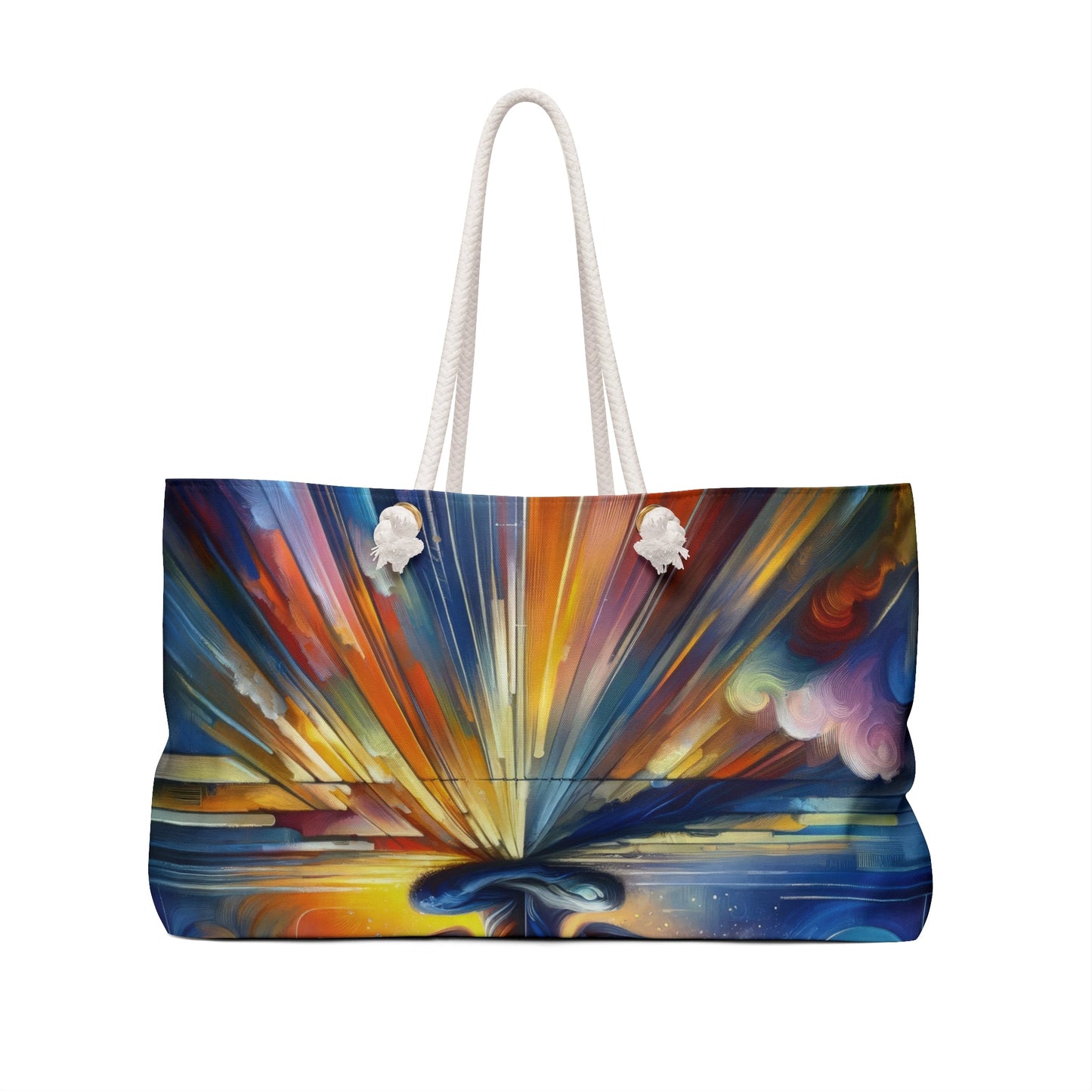 Techno Spiritual Synthesis Weekender Bag - ATUH.ART