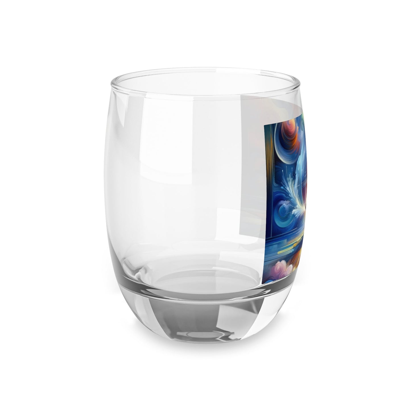 Techno Spiritual Synthesis Whiskey Glass - ATUH.ART