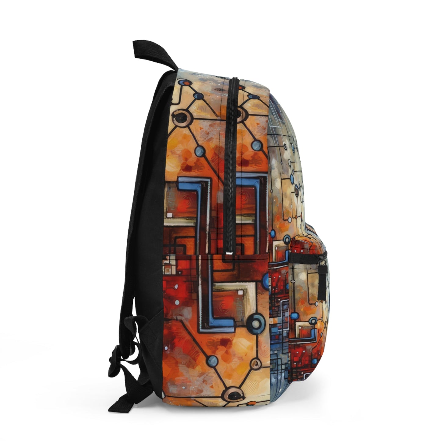 Technological Connectivity Bridge Backpack - ATUH.ART