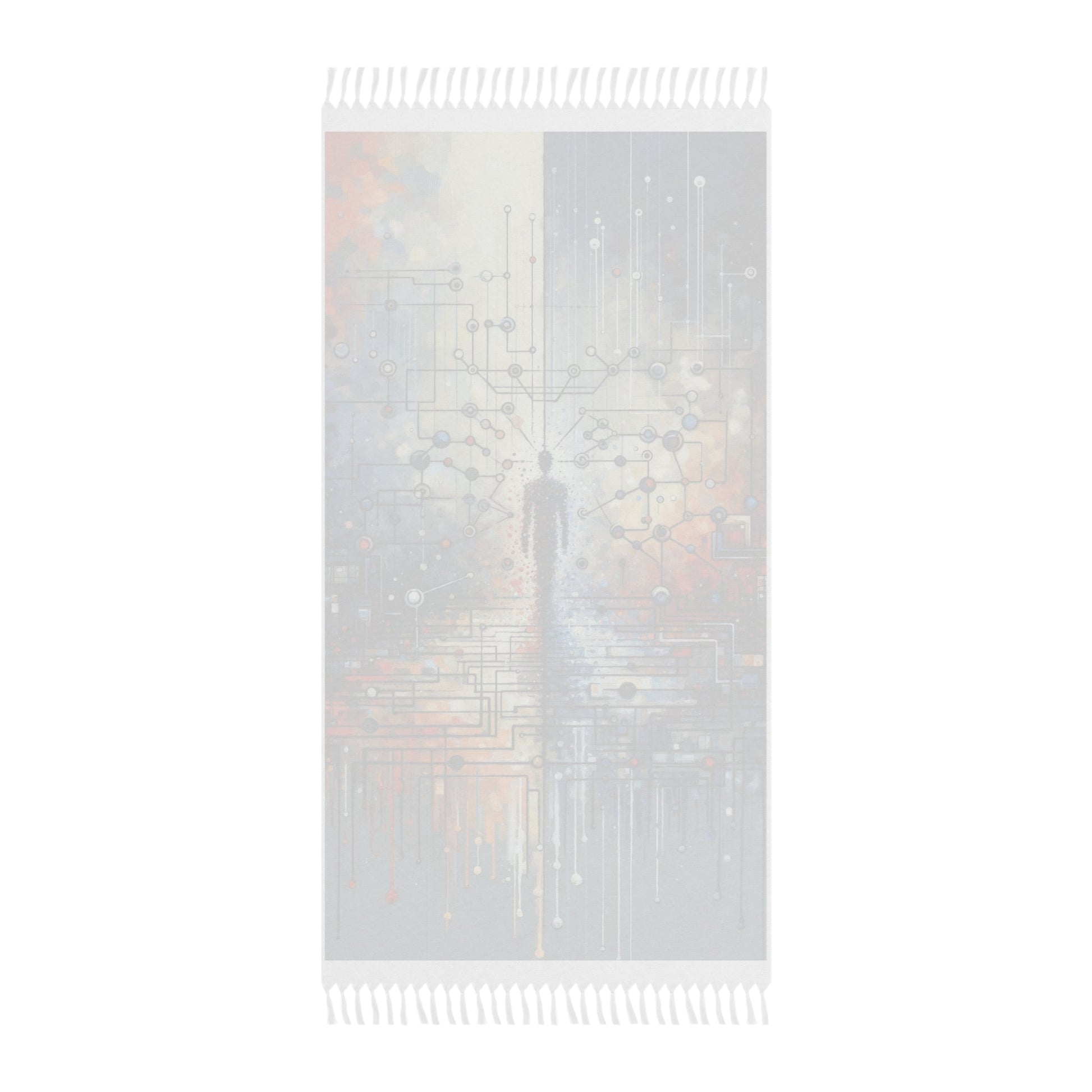 Technological Connectivity Bridge Boho Beach Cloth - ATUH.ART