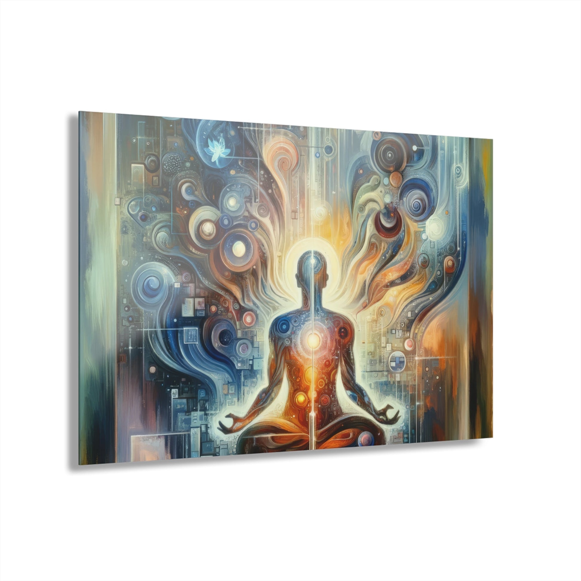 Technological Spiritual Synthesis Acrylic Prints (French Cleat Hanging) - ATUH.ART