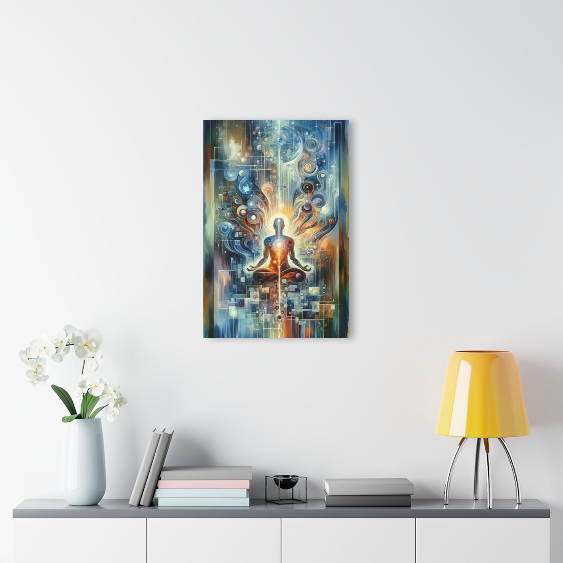 Technological Spiritual Synthesis Acrylic Prints (French Cleat Hanging) - ATUH.ART