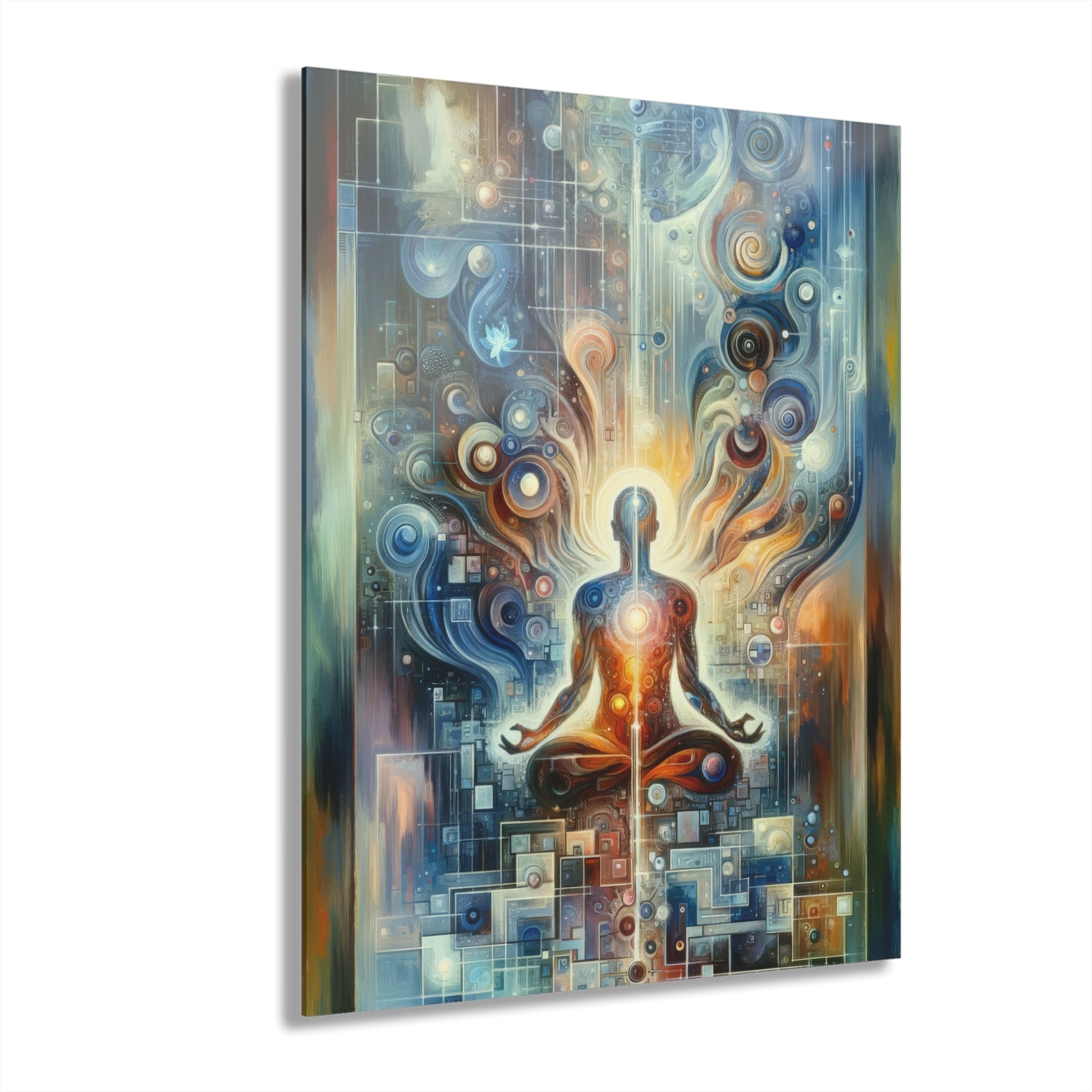 Technological Spiritual Synthesis Acrylic Prints (French Cleat Hanging) - ATUH.ART