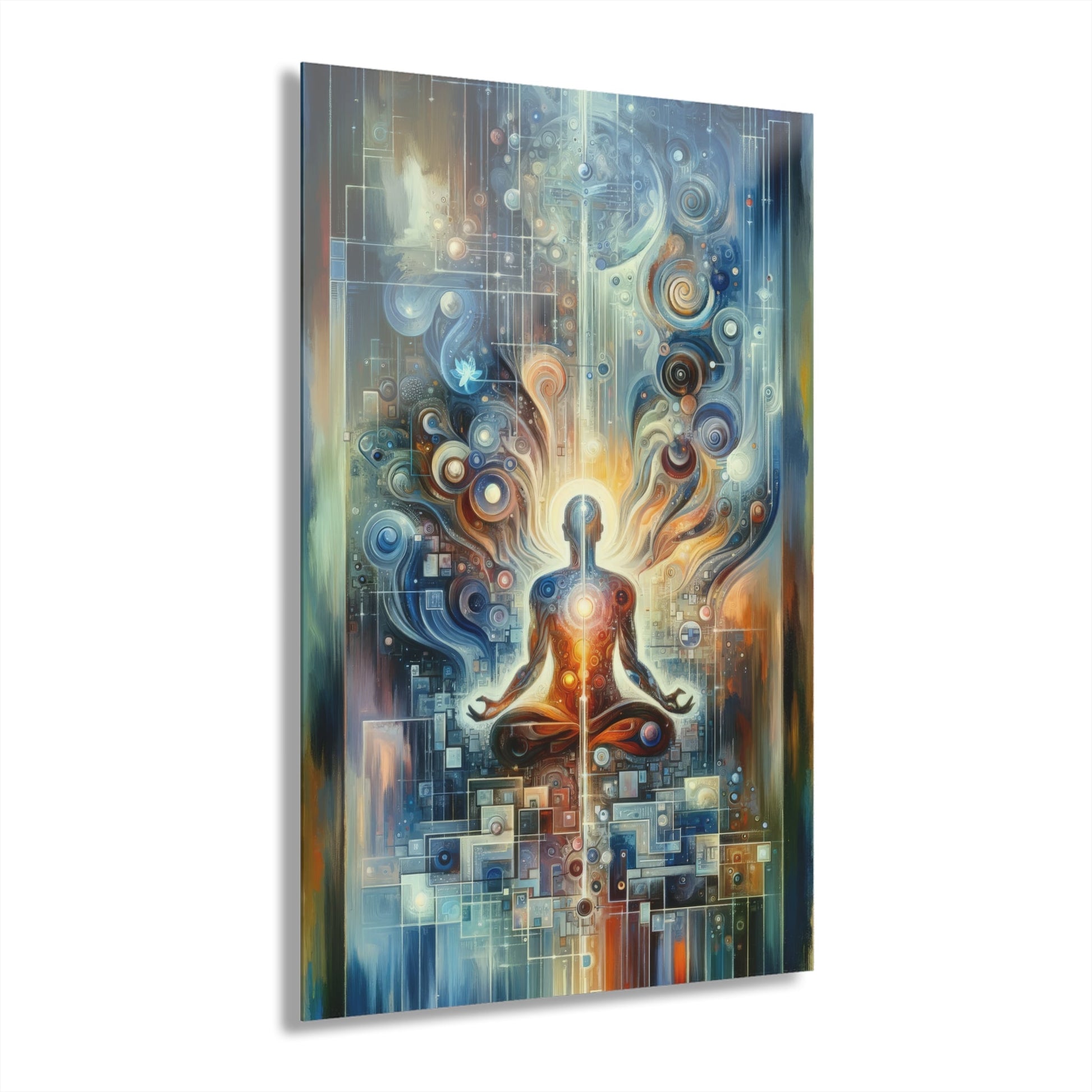 Technological Spiritual Synthesis Acrylic Prints (French Cleat Hanging) - ATUH.ART