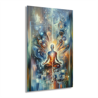 Technological Spiritual Synthesis Acrylic Prints (French Cleat Hanging) - ATUH.ART