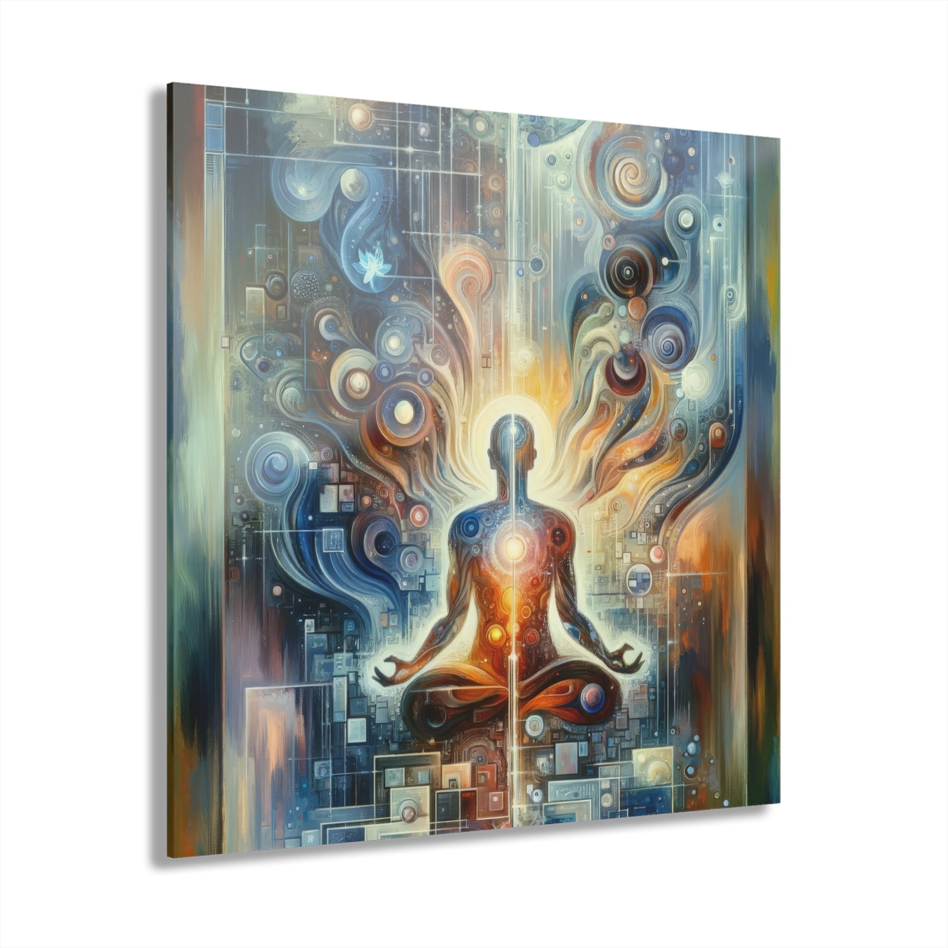 Technological Spiritual Synthesis Acrylic Prints (French Cleat Hanging) - ATUH.ART