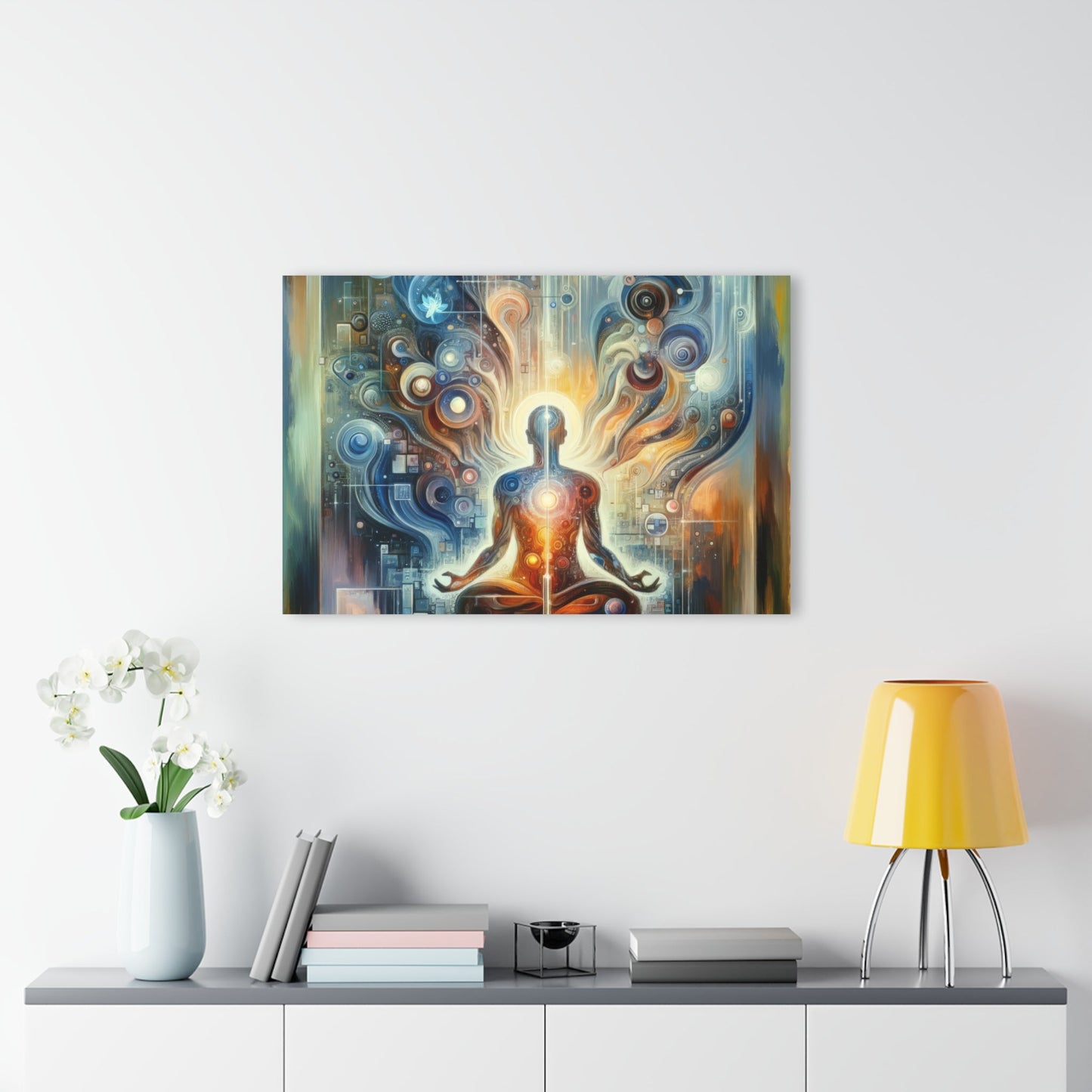 Technological Spiritual Synthesis Acrylic Prints (French Cleat Hanging) - ATUH.ART
