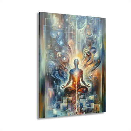 Technological Spiritual Synthesis Acrylic Prints (French Cleat Hanging) - ATUH.ART