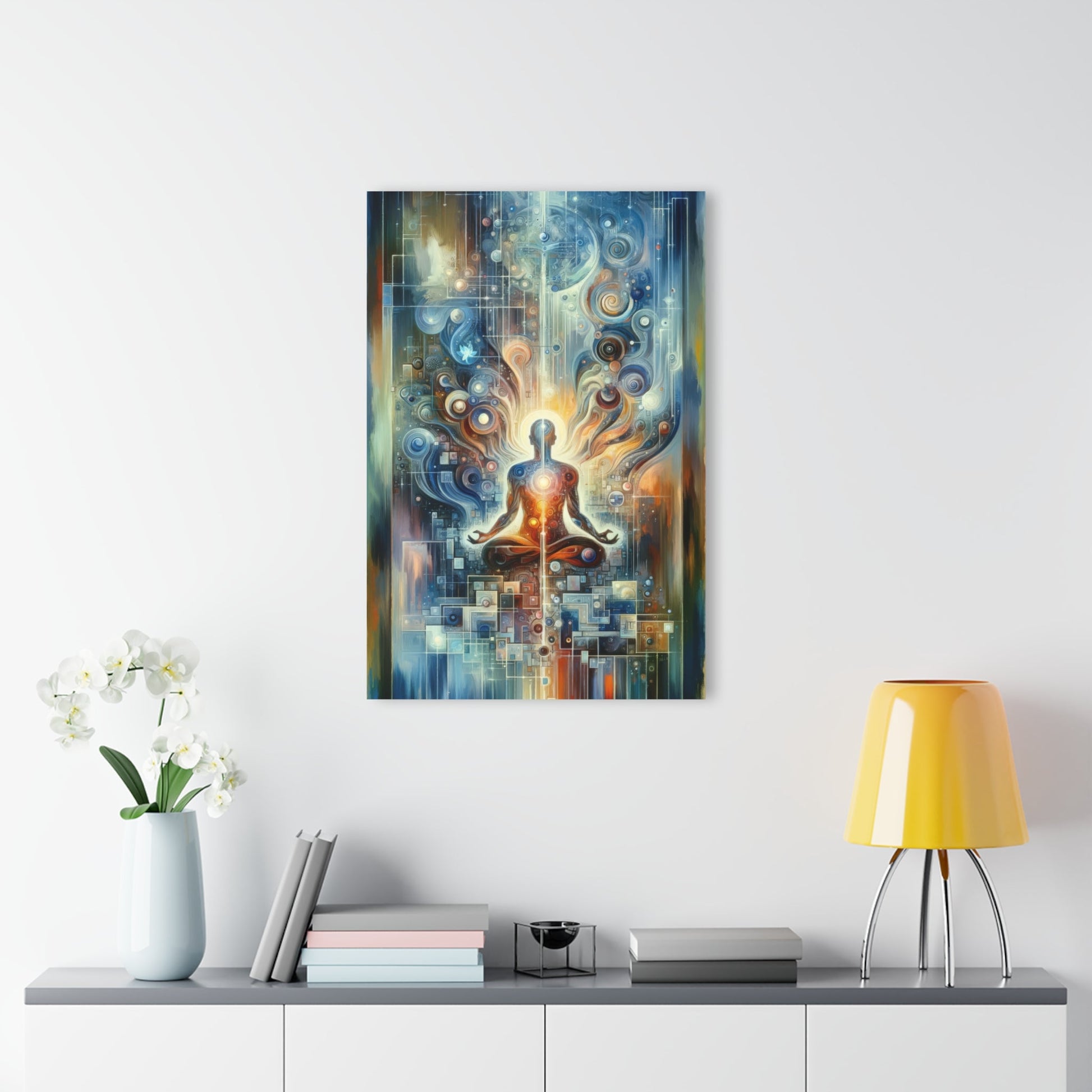 Technological Spiritual Synthesis Acrylic Prints (French Cleat Hanging) - ATUH.ART