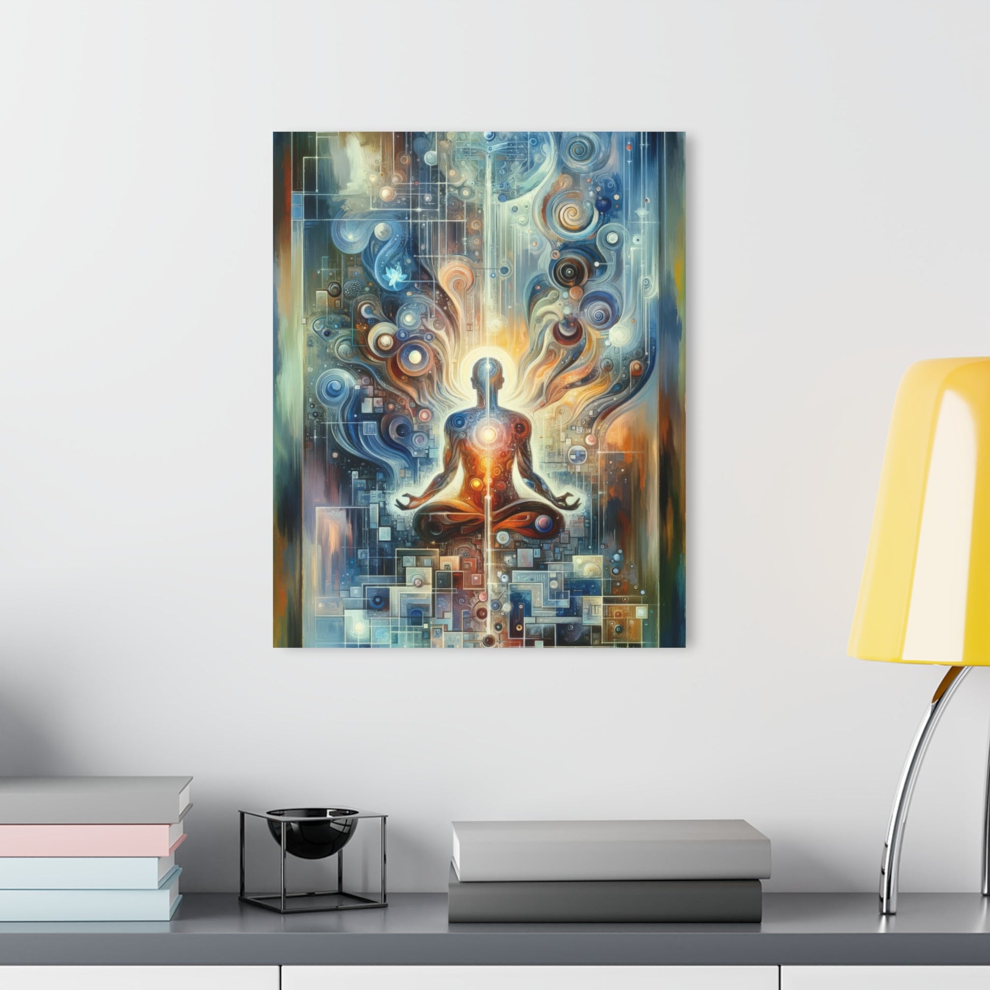 Technological Spiritual Synthesis Acrylic Prints (French Cleat Hanging) - ATUH.ART