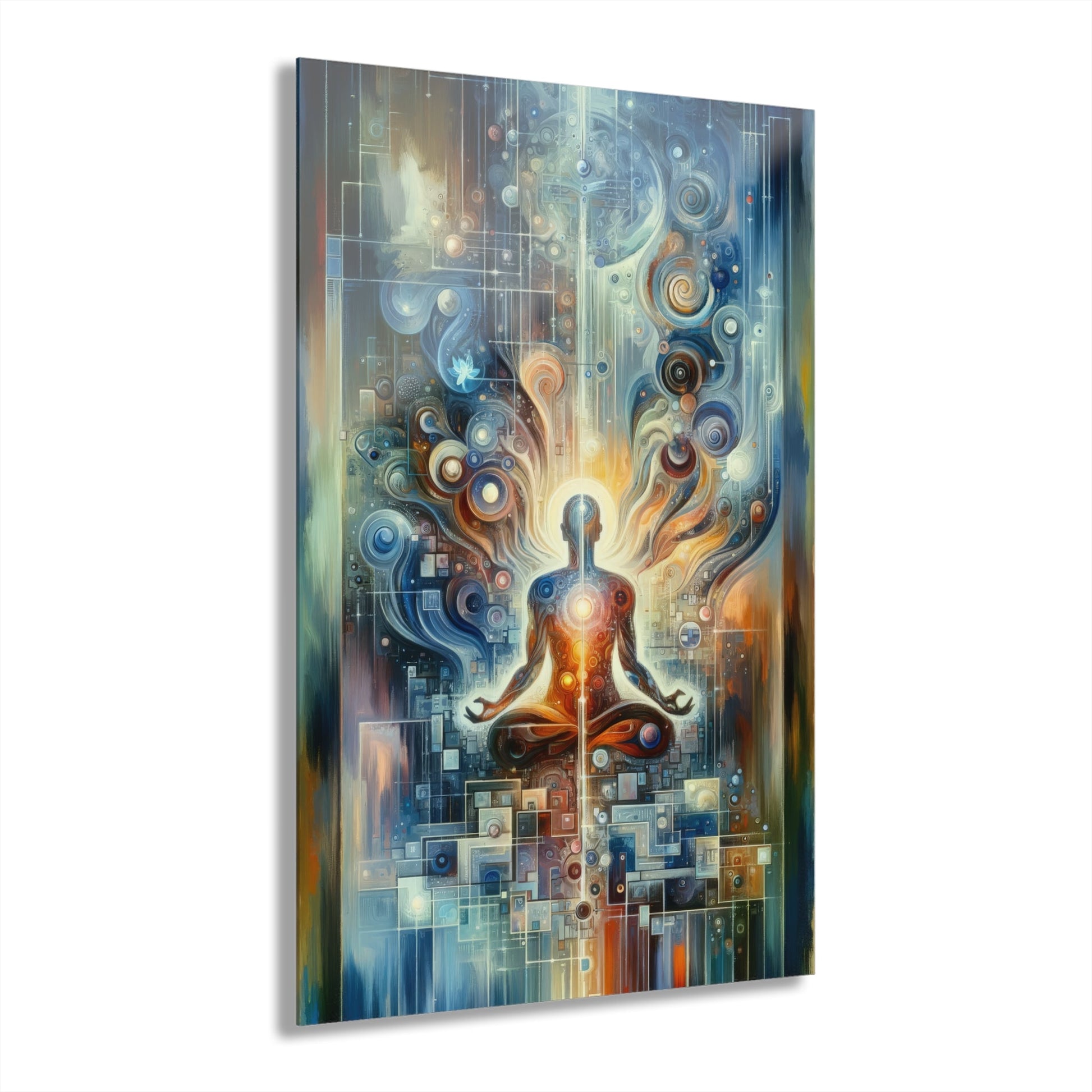 Technological Spiritual Synthesis Acrylic Prints (French Cleat Hanging) - ATUH.ART