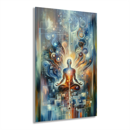 Technological Spiritual Synthesis Acrylic Prints (French Cleat Hanging) - ATUH.ART