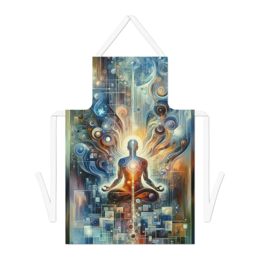 Technological Spiritual Synthesis Adult Apron (AOP) - ATUH.ART